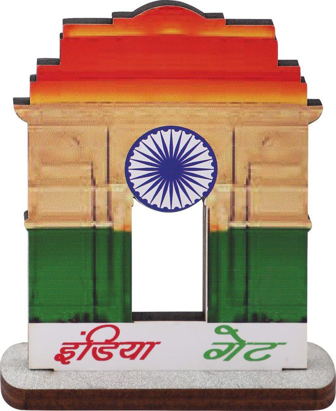 VOILA Indian National Flags For Car Dashboard Decoration Rectangle Car Dashboard Flag Flag  (Polyester)