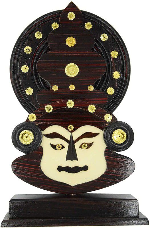 Devaa Decorative Showpiece - 27 cm  (Wood, Brown)