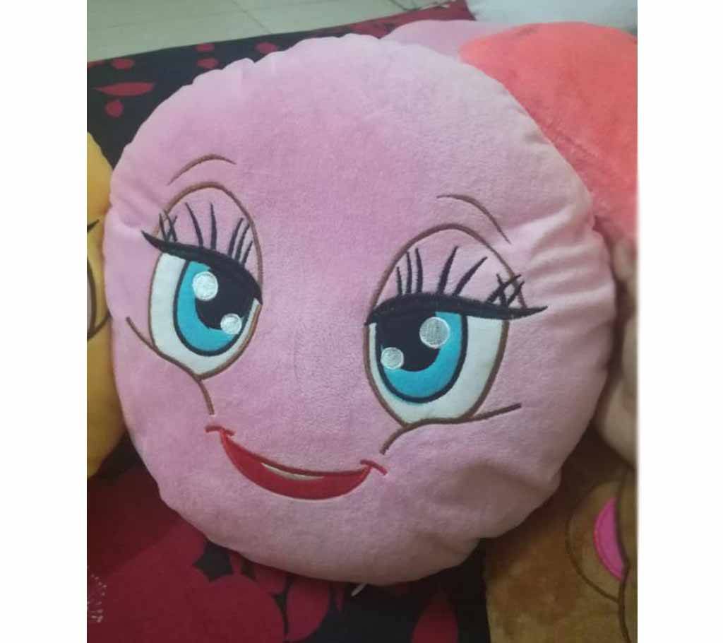 Pink Cutepie  emoji pillow
