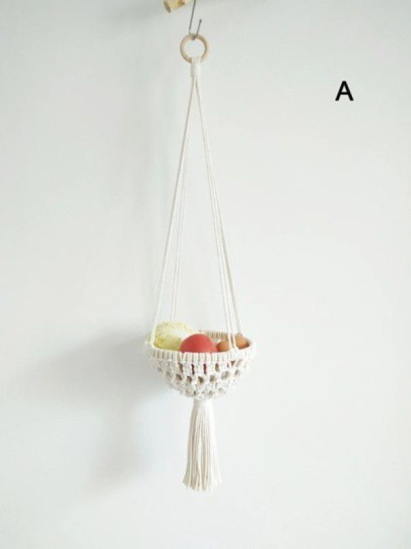 IVH 2022915 Iron, Cotton Flower Basket  (W: 20 cm x H: 65 cm x D: 10 cm)