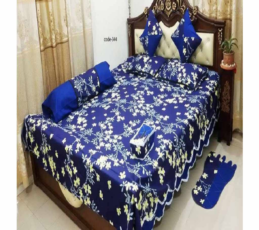 8 Piece Double Size Bed sheet