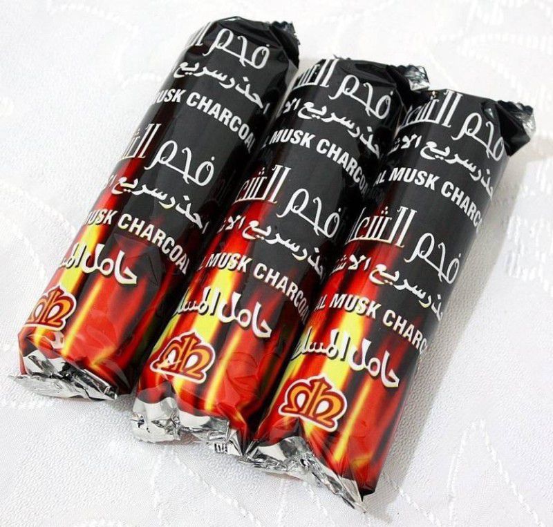 JaipurCrafts Premium Instant Burn Magic Coal Hookah Charcoals  (Pack of 3)