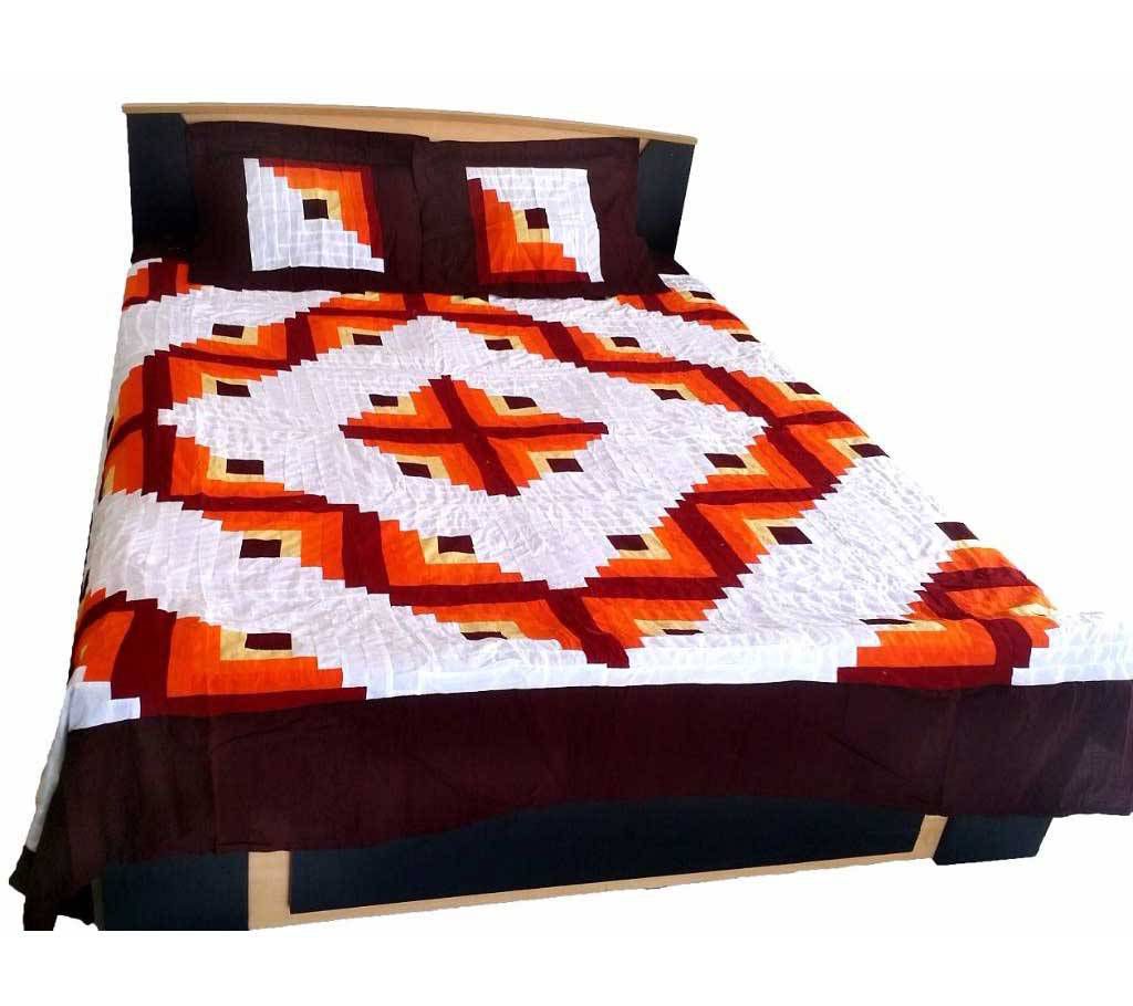 Double size cotton bedsheet set