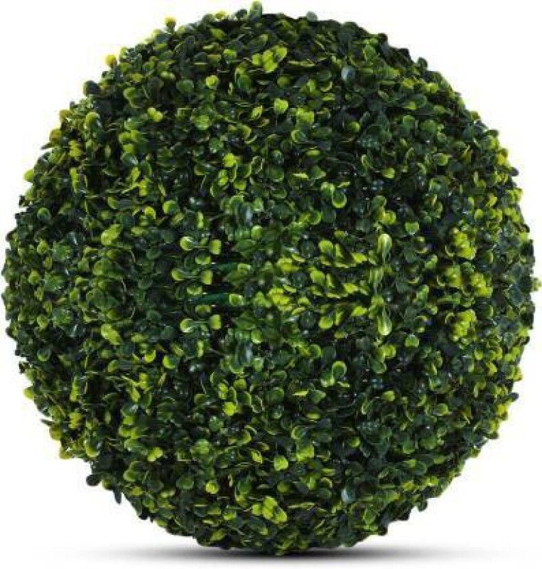 SUPER GELINGEN Ball Indoor/Outdoor Decoration Artificial Plant Lemon Grass Ball (10x10 inches and 25.4x25.4 cm) Artificial Plant  (26 cm, Green)
