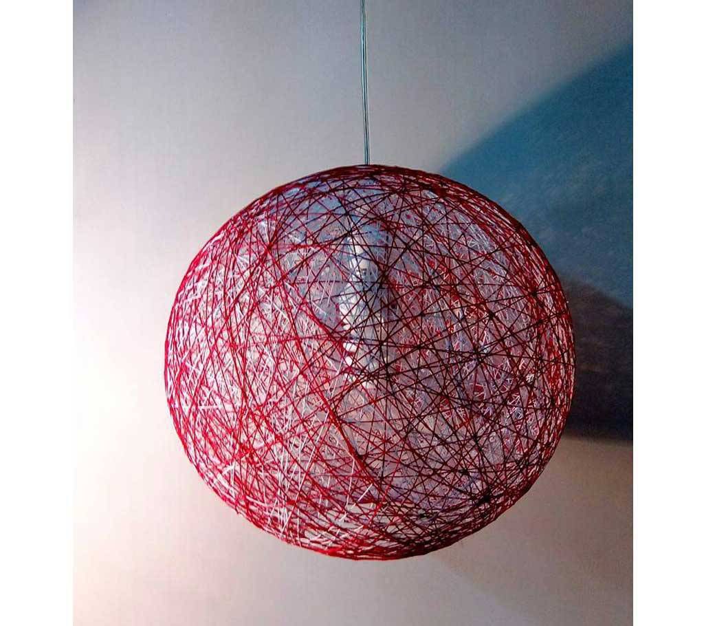Hanging Cotton Ball Lamp For Home Decor 