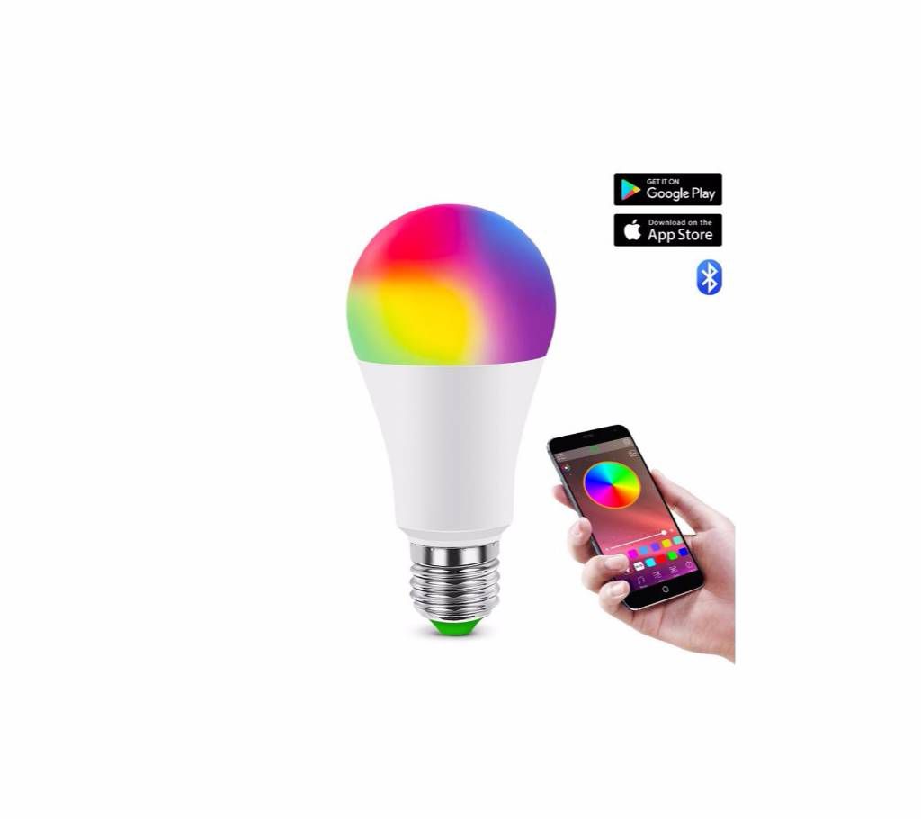 E27 85-265V Bluetooth intelligent control 10W RGB LED bulb home lighting