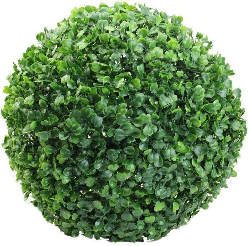 F1RSTLY Topiary Grass Ball 32 Cm in Diameter Artificial Plant  (32 cm, Green)