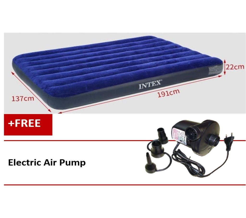Previous product    Next product Single Air Bed Camping Mattress with Pump1