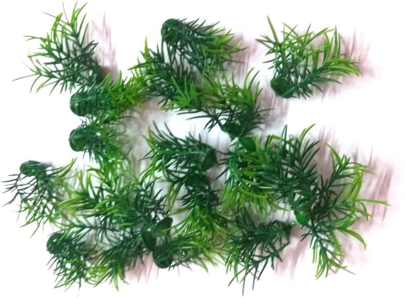 nawani School Project Grass 1 Packet (Around 40 Pic Grass), Size 4/4 cm Artificial Plant  (4 cm, Green)