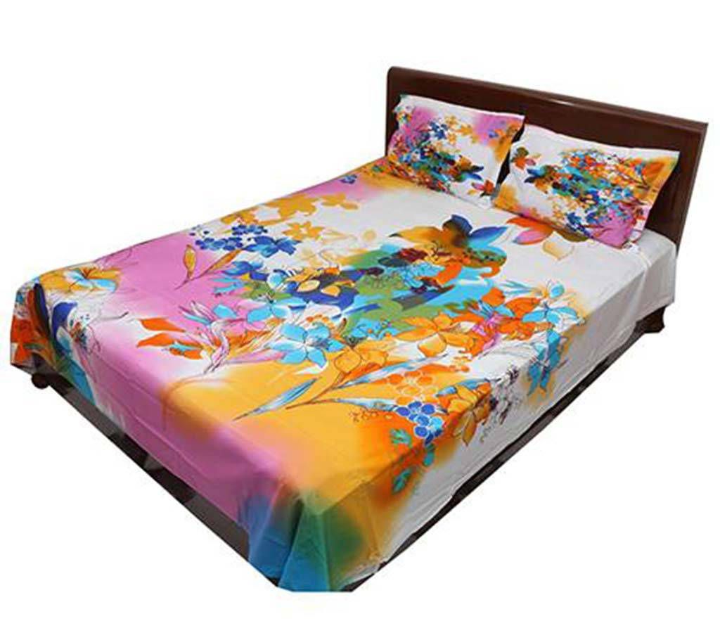 Sleeping Pill Panel Double Size Cotton Bed Sheet Set