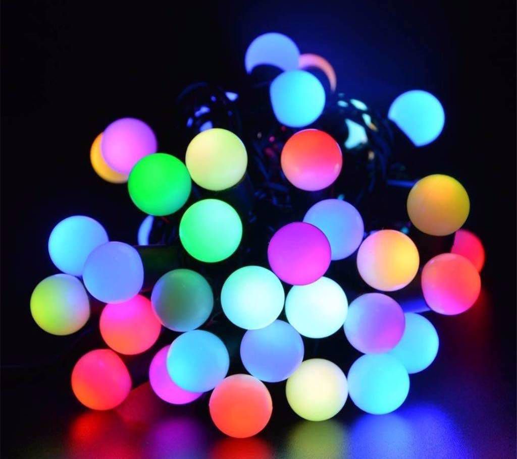 LED Ball multi colour fairy light
