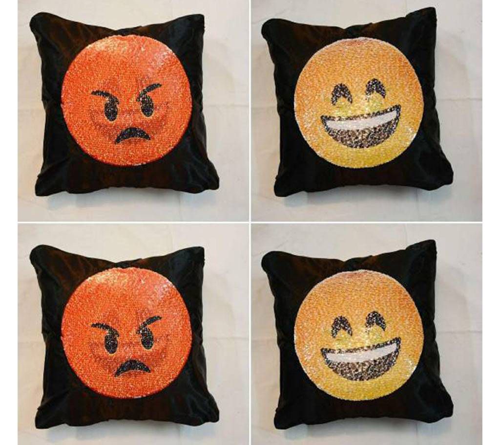Emoji Color Changing Pillow Cover - 1 pcs