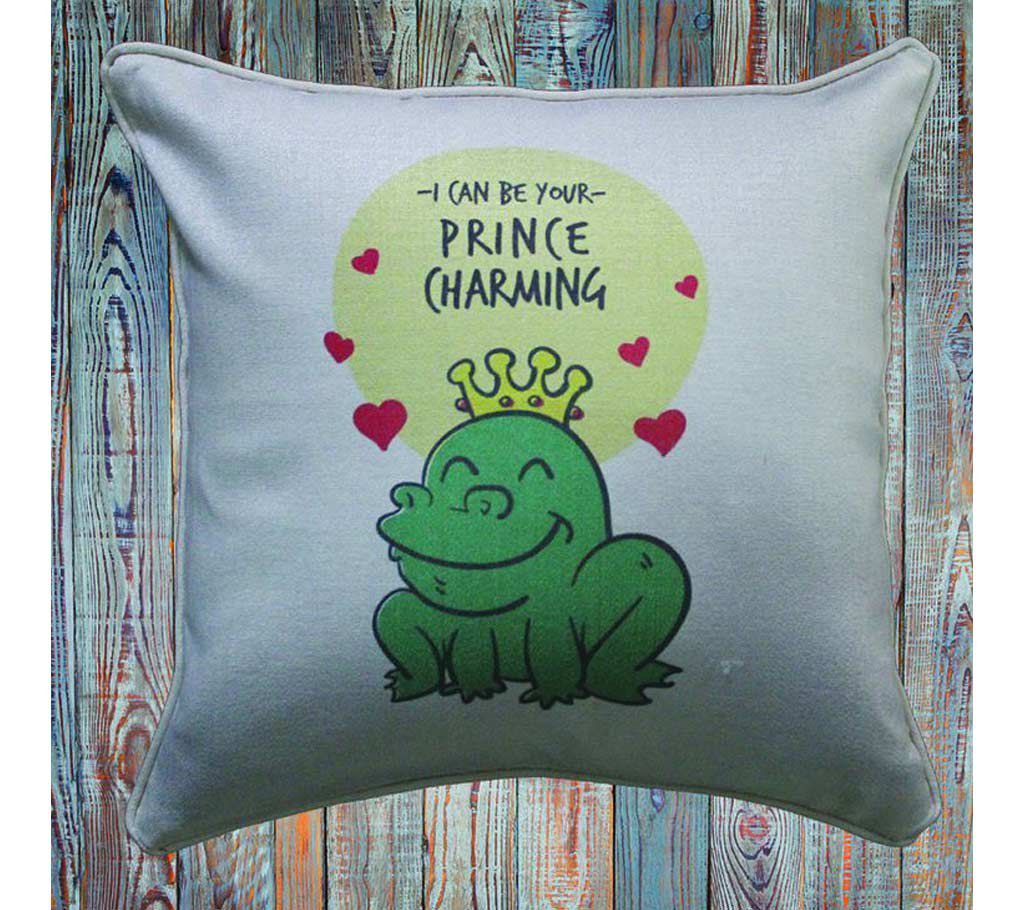 Frog printed Cushion cover 