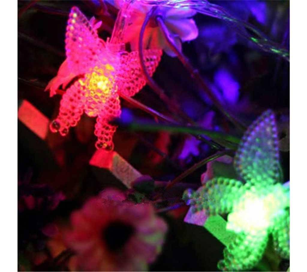 Butterfly Shaped Waterproof LED String Lights