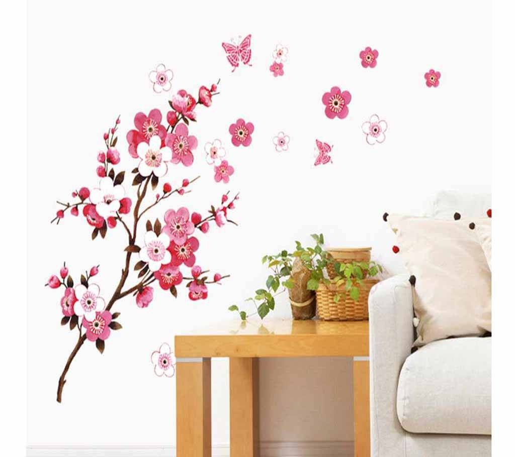 Sakura Flower Butterfly Cherry Blossom Wall Sticker