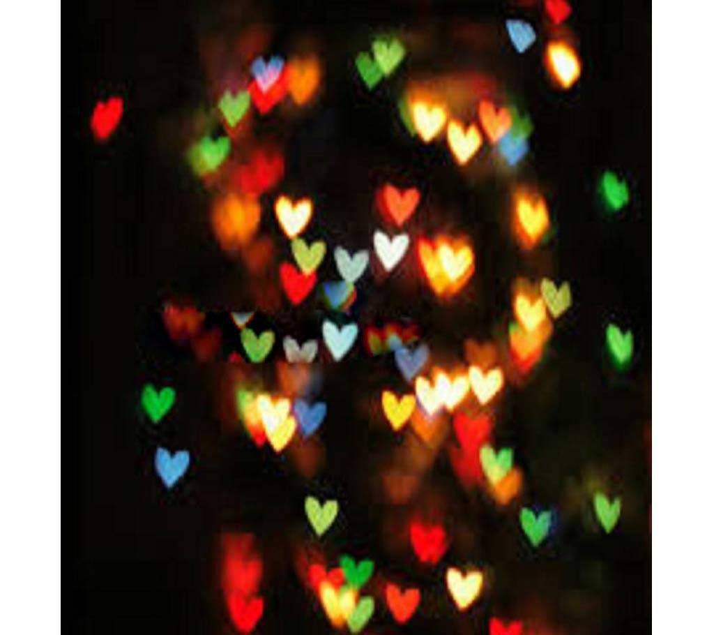 Love Shaped Party Multi Color Led Light