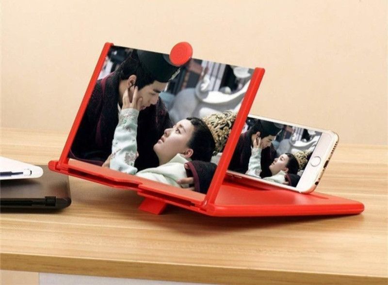 JANGI FX714 Full HD Screen Expander & Screen Magnifier 3D Phone Holder for Smartphone Video Glasses  (Multicolor)