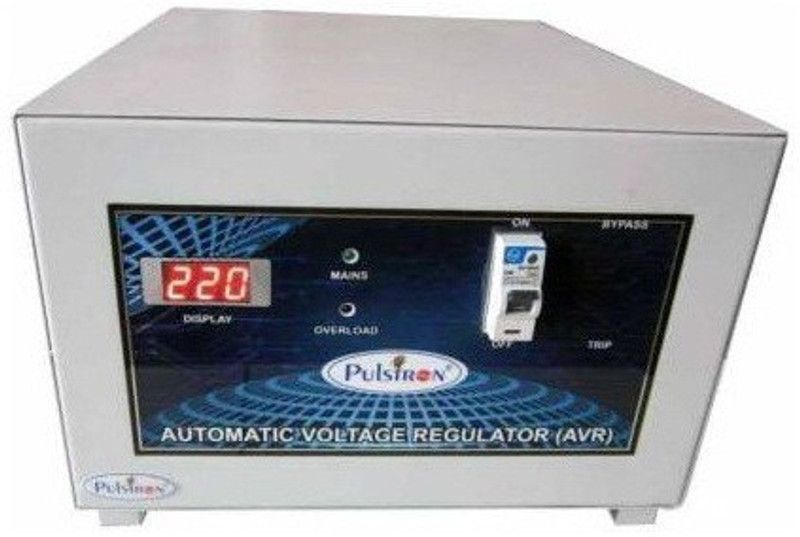 PULSTRON PTI-5095D 5 KVA (90V-290V) Single Phase Automatic Voltage Stabilizer for Mainline  (S-Grey)