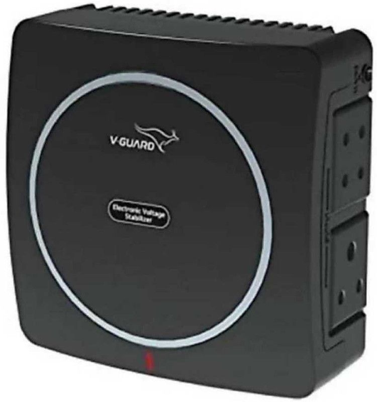 V-Guard MINI CRYSTAL VOLTAGE STABILIZER  (Black)