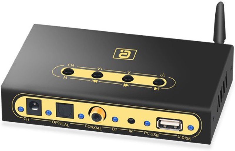 Etzin Etzin DA720 5.1CH Audio Decoder(EPL-566H) MP3 Player  (Black, Gold, 1 Display)
