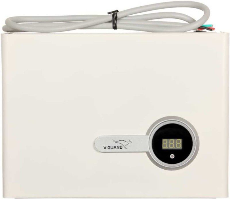 V-Guard VIG 400 SMART DIGITAL Stabilizer for AC UPTO 1.5TON  (White)