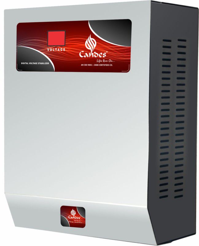 Candes A490SS 4kVA for 1.5 Ton AC (90V to 290V) Voltage Stabilizer for All type AC  (Silver)