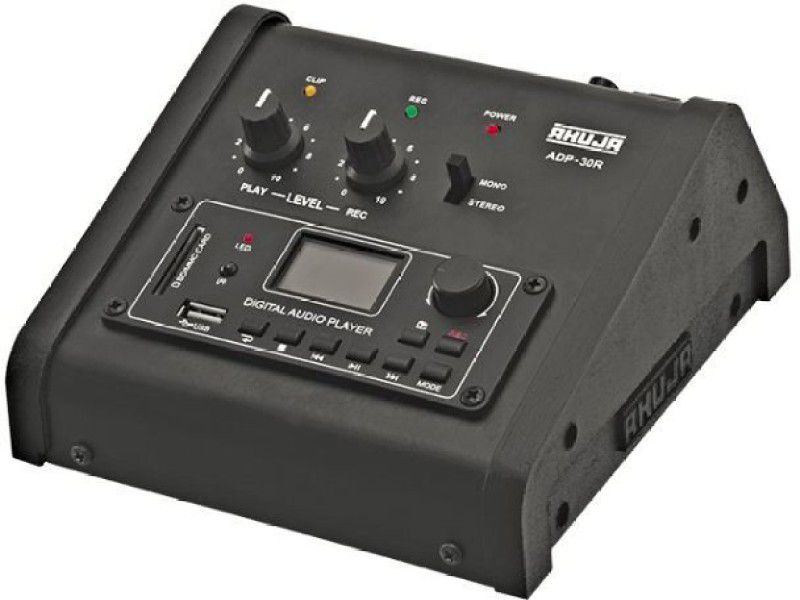 Ahuja ADP-30R MP3 Player  (Black, 2 Display)