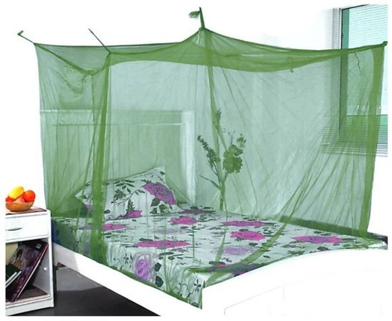 Yash Enterprises Polyester Adults Washable MOSQUIT0 NET G Mosquito Net  (Green, Tent)