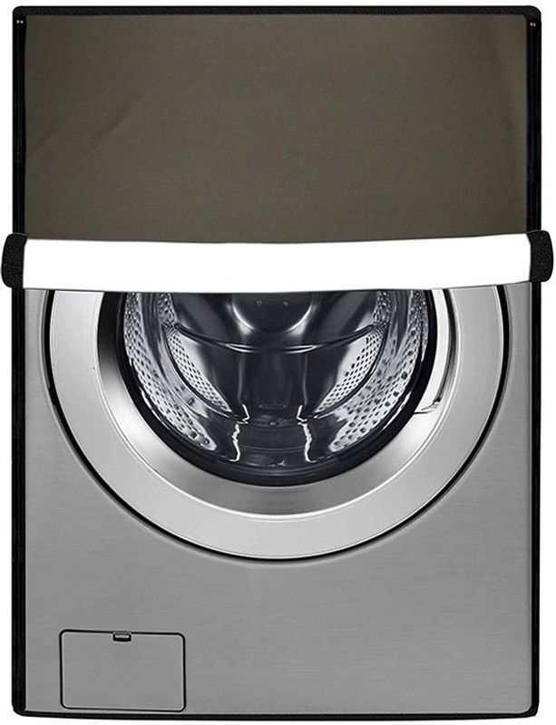 SAVEIT Front Loading Washing Machine Cover  (Width: 67 cm, Green)