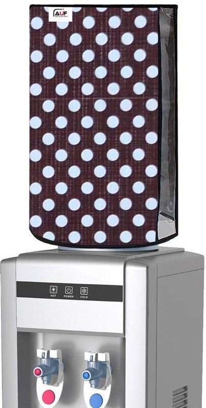 AAVYA UNIQUE FASHION Water Dispenser Cover  (Width: 27.94 cm, Brown,White)