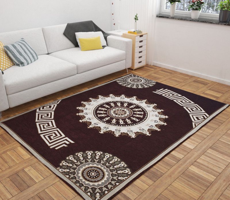 NCS Purple Velvet Carpet  (155 cm, X 215 cm, Rectangle)