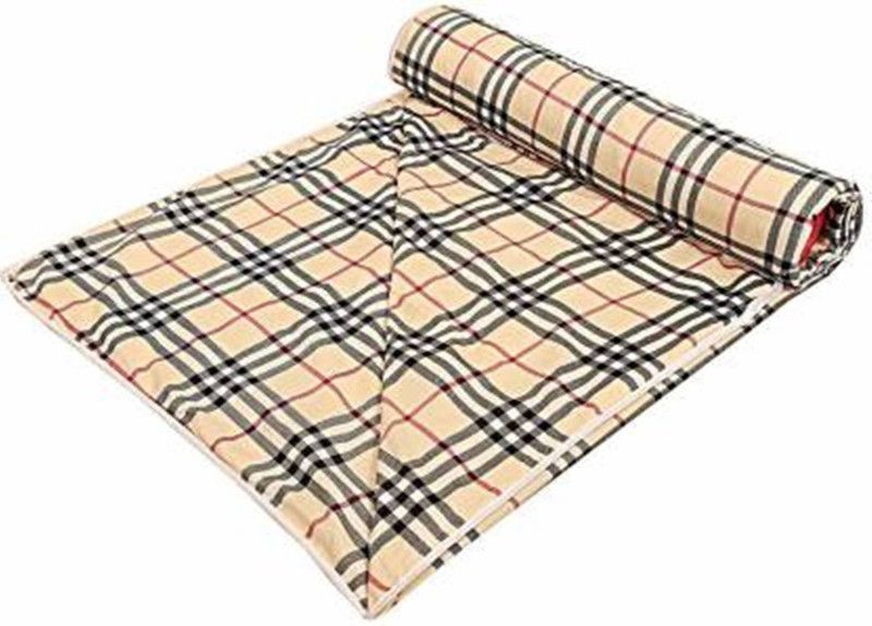 Vinayak Enterprises Striped Single Dohar for Mild Winter  (Poly Cotton, Multicolor)