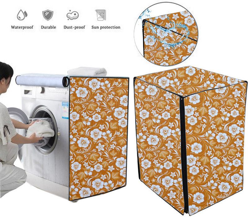 AAVYA UNIQUE FASHION Front Loading Washing Machine Cover  (Width: 63 cm, Multicolor)
