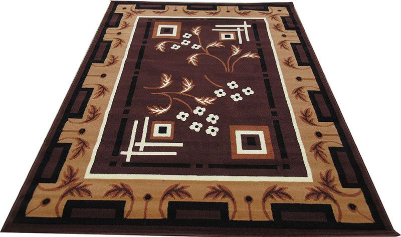 IBR CARPETS Multicolor Acrylic Carpet  (150 cm, X 200 cm, Rectangle)