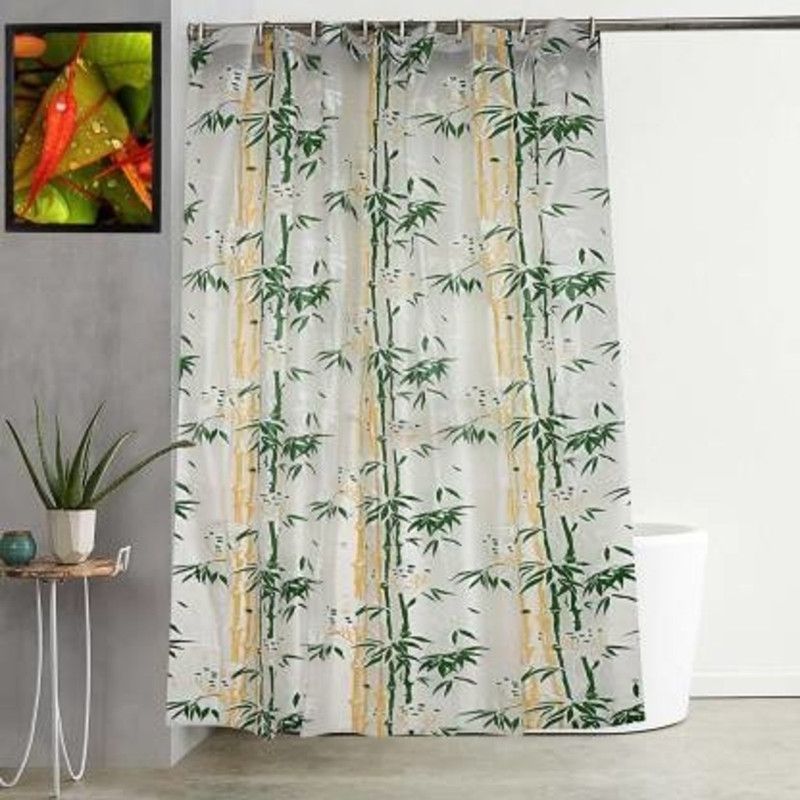 ZITIN 213 cm (7 ft) PVC Door Curtain Single Curtain  (Printed, Multicolor)