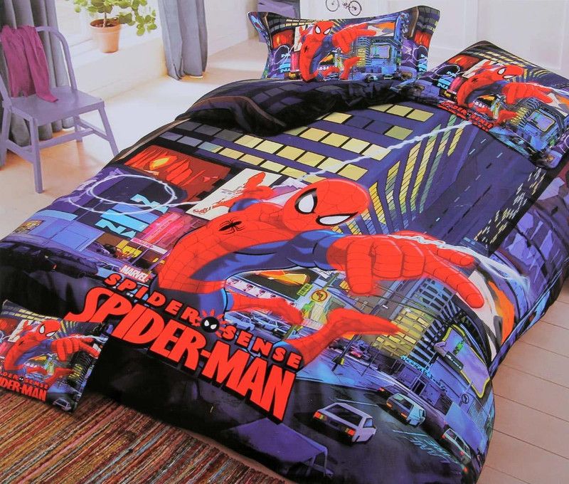 ceazer 250 TC Cotton Double Cartoon Flat Bedsheet  (Pack of 1, Multicolor)