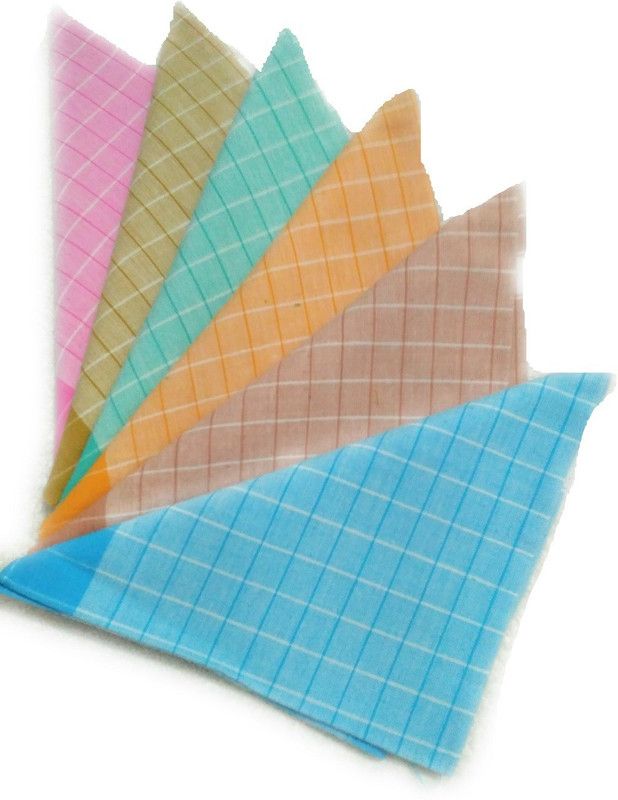 Cotton colors NPSET33 Multicolor Cloth Napkins  (6 Sheets)