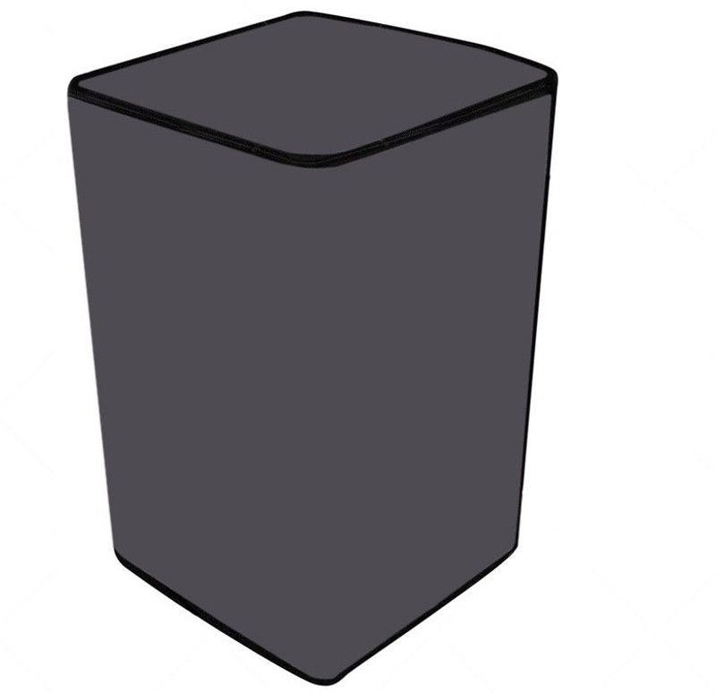Fabrious Top Loading Washing Machine Cover  (Width: 51 cm, Gray)