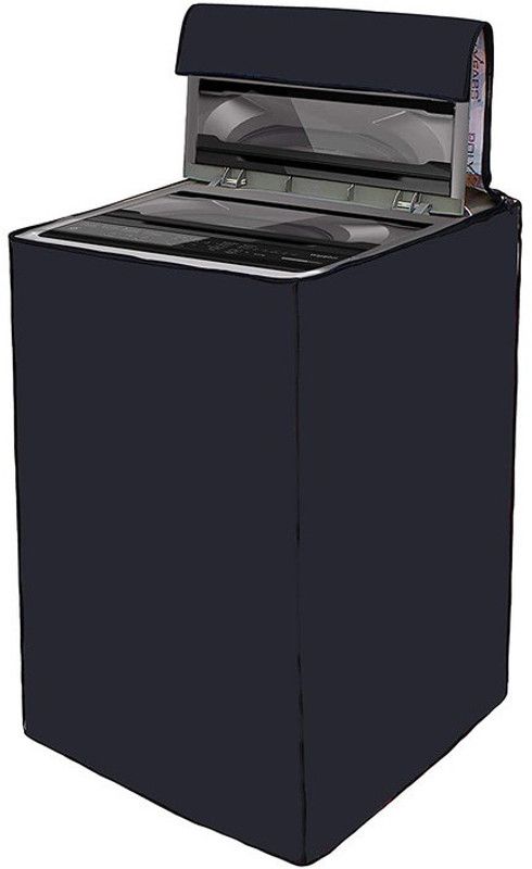 Fabrious Top Loading Washing Machine Cover  (Width: 56 cm, Gray)