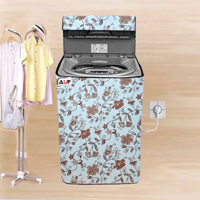 AAVYA UNIQUE FASHION Top Loading Washing Machine Cover  (Width: 58 cm, White)