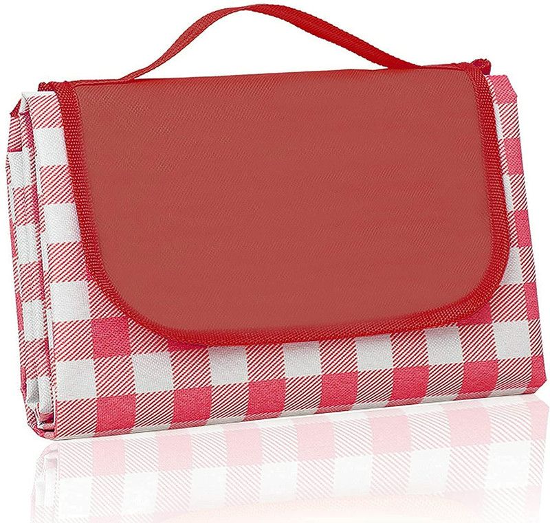 WHOLE MART Polyester Floor Mat  (Red, Medium)