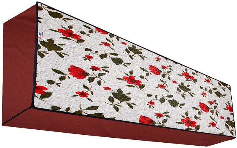 Nitasha Air Conditioner Cover  (Width: 115 cm, RED, Moderate)