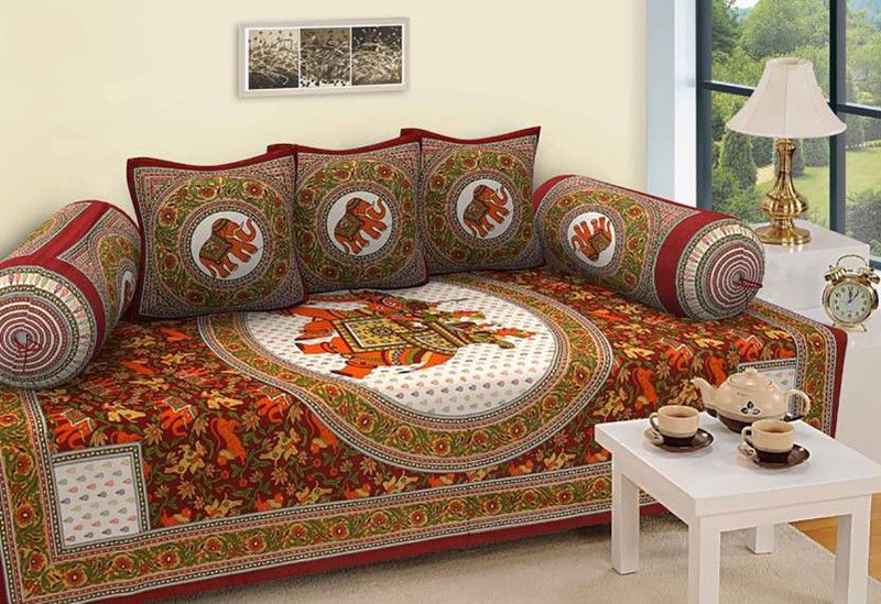 Cotton Diwan Set