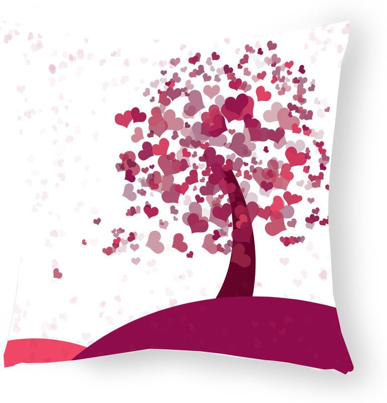 MISTY Printed Cushions Cover  (30 cm*30 cm, Multicolor)
