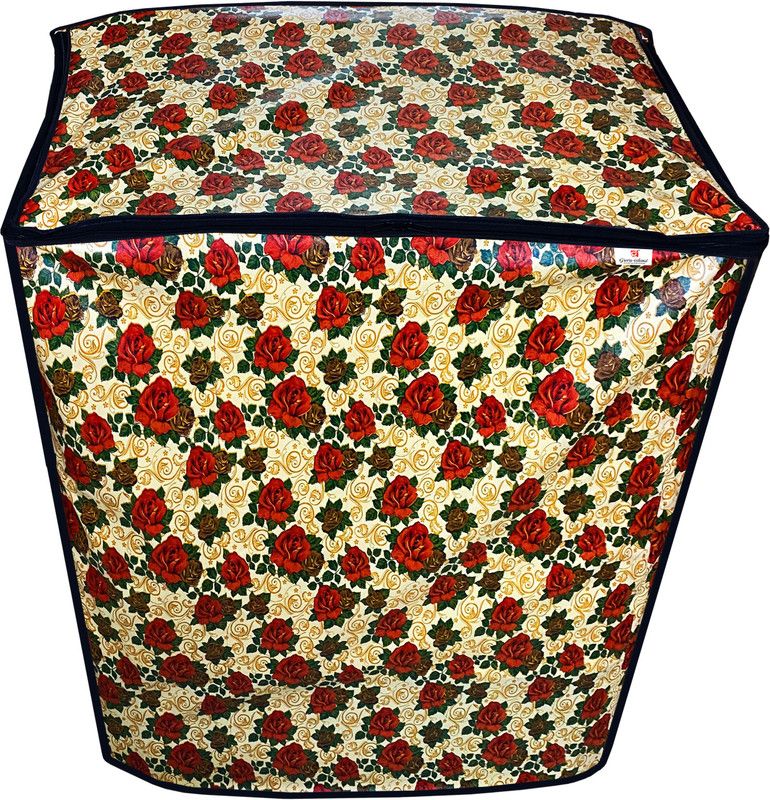 GURU-ISHMA Semi-Automatic Washing Machine Cover  (Width: 35 cm, Multicolor_06)