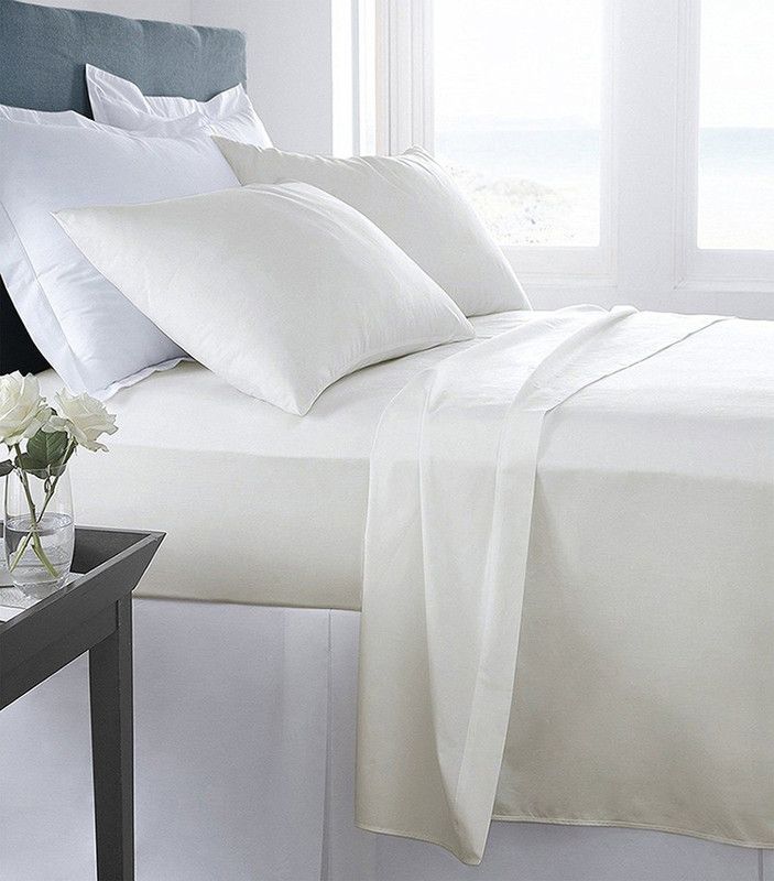 GO GONE DREAMZ Polyester Fibre Solid Sleeping Pillow Pack of 2  (White)