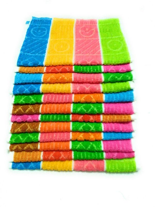 Cotton colors Galaxy Napkins 3 Multicolor Cloth Napkins  (12 Sheets)