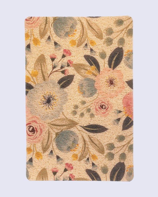 MARKET 99 Plastic Bathroom Mat  (Multicolor, Large)