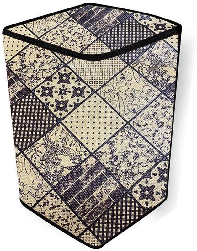 SAVEIT Top Loading Washing Machine Cover  (Width: 67 cm, Bluish Purple, Almost none)