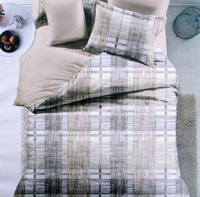 SIDDHIVINAYAK DECOR 250 TC Cotton King Printed Flat Bedsheet  (Pack of 1, Multicolor)
